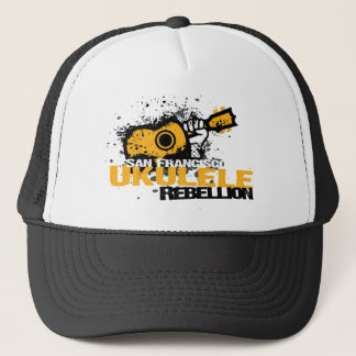 sf Ukulele Logo Trucker Pet
