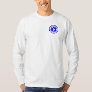 SFAA lange hoes shirt met koninklijk blauw logo