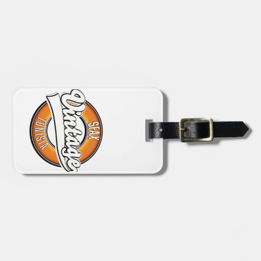 Sfax tunisia  stijl logo bagagelabel (Voorkant horizontaal)