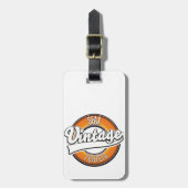 Sfax tunisia  stijl logo bagagelabel (Voorkant verticaal)