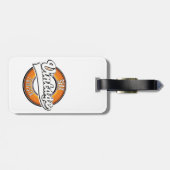 Sfax tunisia  stijl logo bagagelabel (Achterkant horizontaal)