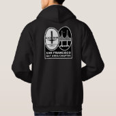 SFBA CORSA Corvair club BAY AREA Hoodie (Achterkant)