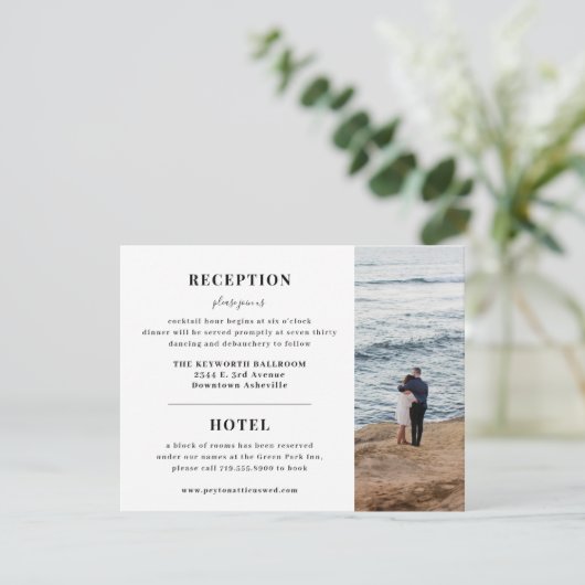 Sfeer Bruiloft Uitnodiging Behuizing Kaart (Staand voorkant)