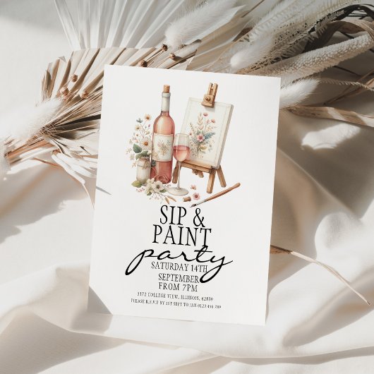 Sfeer- en Schilderfeest Uitnodiging