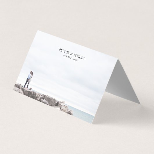 Sfeer Foto Lege Ruimte Event Plaats Kaart Visitekaartje (Voorkant)