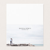 Sfeer Foto Lege Ruimte Event Plaats Kaart Visitekaartje (Buitenkant ongevouwen)