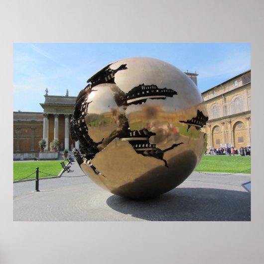 Sfeer in Vaticaanstad Poster (Voorkant)