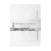 Sfeer Landschap Foto Bruiloft Bellyband Uitnodigingen Wikkel (Voorkant Voorbeeld)