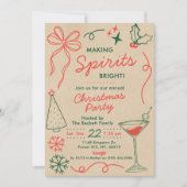 Sfeer Maken | Kerstborrel Kaart (Voorkant)