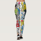 Sfeer op straat leggings (Achterkant)