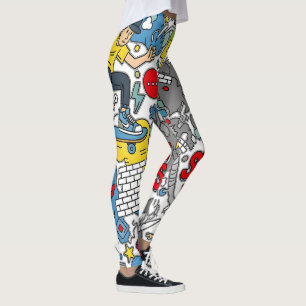 Sfeer op straat leggings