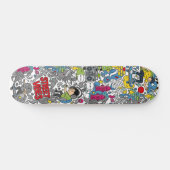 Sfeer op straat persoonlijk skateboard (Horizontaal)