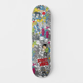 Sfeer op straat persoonlijk skateboard (Voorkant)