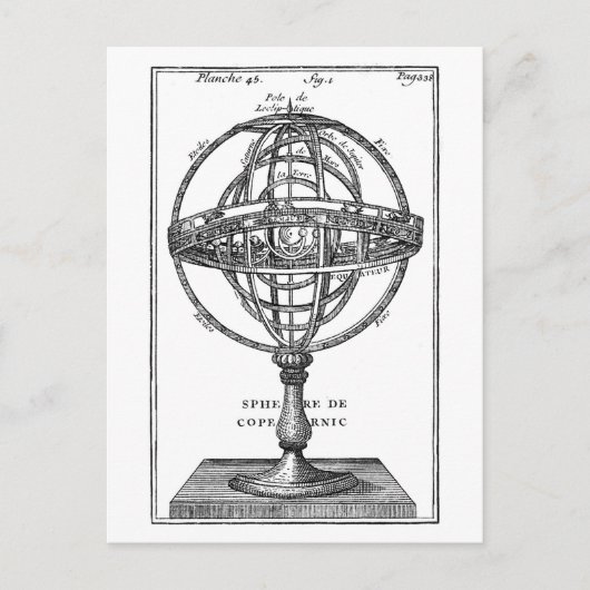 Sfeer van het  Briefkaart van Copernicus (Voorkant)