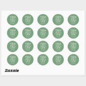 Sfeer van Kerst sticker Persoonlijk (Vel)