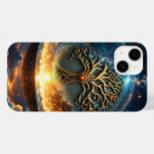 Sfeer van Leven – De Gouden Wereldboom. Case-Mate iPhone Case (Achterkant (horizontaal))