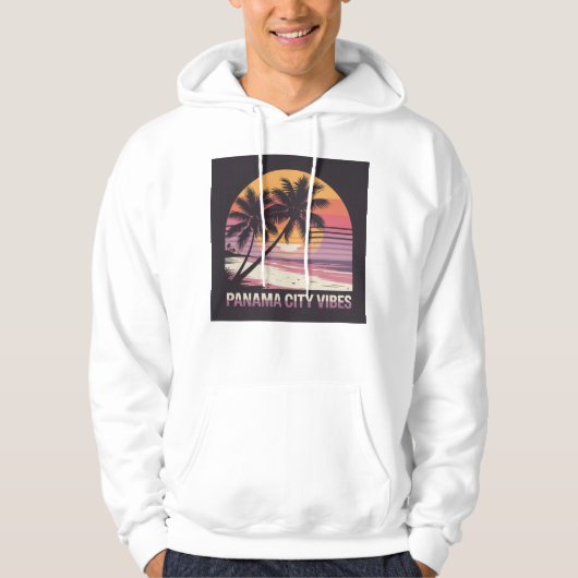 Sfeer van Panama City Hoodie (Voorkant)