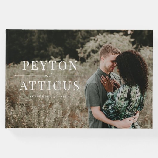 Sfeer Verloving Fotografie Bruiloft Gastenboek (Voorkant)