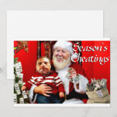 Sfeerbedrog Feestdagenkaart (Voorkant / Achterkant)