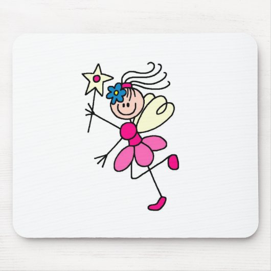 Sfeerfee in roze muismat (Voorkant)