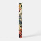 Sfeervol antiek wilde bloem chic iPhone hoesje (Rechterkant)