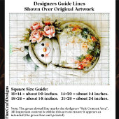 Sfeervol Bloemensneeuwman FT6R Decoupage Tissuepapier