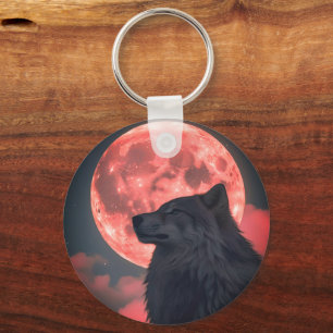 sfeervol huis Wood Wall Art Sleutelhanger