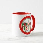 Sfeervol Kerstseizoen Mok (Voorkant rechts)
