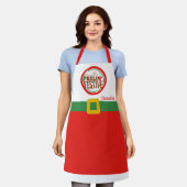 Sfeervol Kerstseizoen Schort (Gedragen)