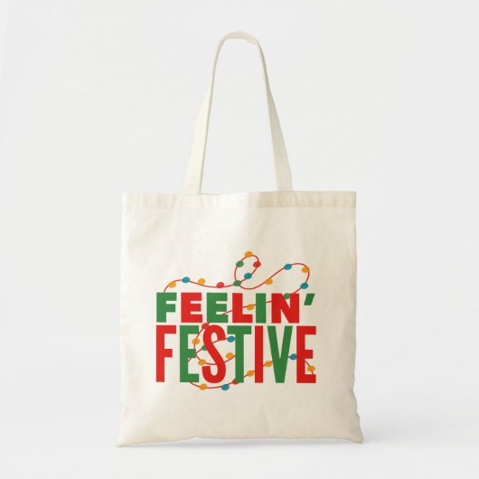 Sfeervol Kerstseizoen Tote Bag (Voorkant)