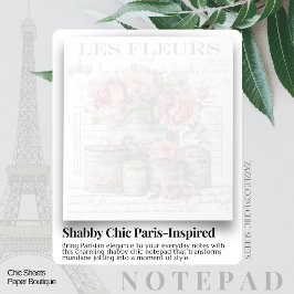 Sfeervol Paris geïnspireerd vintage ontwerp notiti Notitieblok