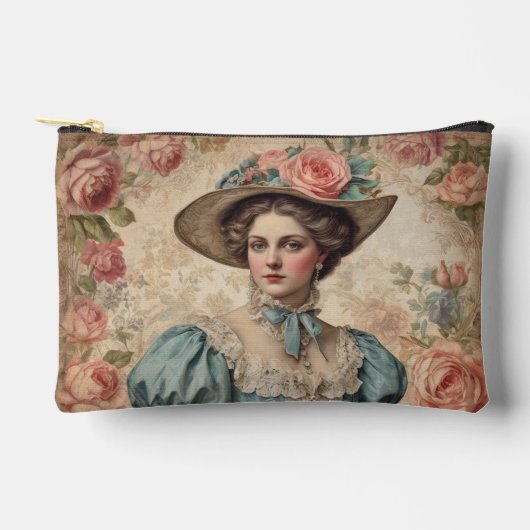 Sfeervol Vintage Victoriaanse Vrouw Etui (Voorkant)