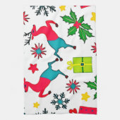 Sfeervol Winter Wonder Patroon Droom Design Theedoek (Verticaal)