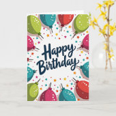 Sfeervolle Calligrafie Bol Kaart (Gele Bloem)