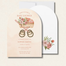 Sfeervolle Chic Carriage Waterverf Bloemenkinderfe