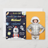 Sfeervolle foto uitnodigingen (Voorkant)