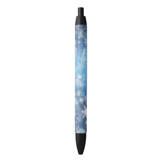 Sfeervolle Kerstkaarten Cadeau Zwarte Inkt Pen (Voorkant Verticaal)