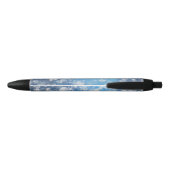 Sfeervolle Kerstkaarten Cadeau Zwarte Inkt Pen (Achterkant)