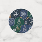 Sfeervolle Kerstmagie Confetti (Kleine voorkant)