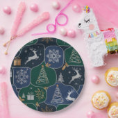 Sfeervolle Kerstmagie Papieren Bordje (Feest)