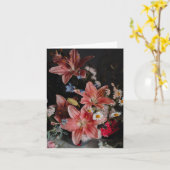 Sfeervolle, schilderachtige bloemkunst foto kaart (Gele Bloem)