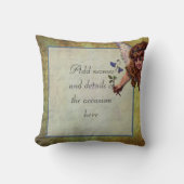 Sfeervolle, sprookjesachtige persoonlijke gift kussen (Voorkant)