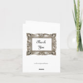 SFEERVOLLE THANK YOU KAART VOOR BRUIDSSUITE (Achterkant)