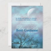 Sfeervolle uitnodigingen voor Halloween-feest (Achterkant)