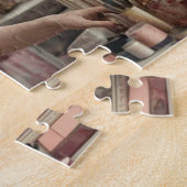 Sfeervolle Vintage Victoriaanse Vrouw Legpuzzel (Zijkant)