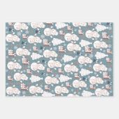 Sfeervolle Whimsical Holiday  Inpakpapier Vel (Voorkant 2)