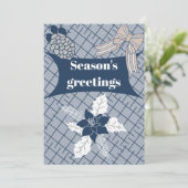 Sfeerwensen Feestdagenkaart (Staand voorkant)