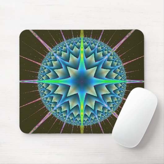 Sferische lichaamsbeweging Mousepad Muismat (Met muis)