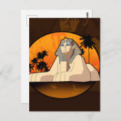 Sfinx Briefkaart (Voorkant / Achterkant)