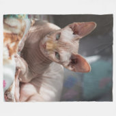 SFINX CAT FLEECE DEKEN (Voorkant (Horizontaal))